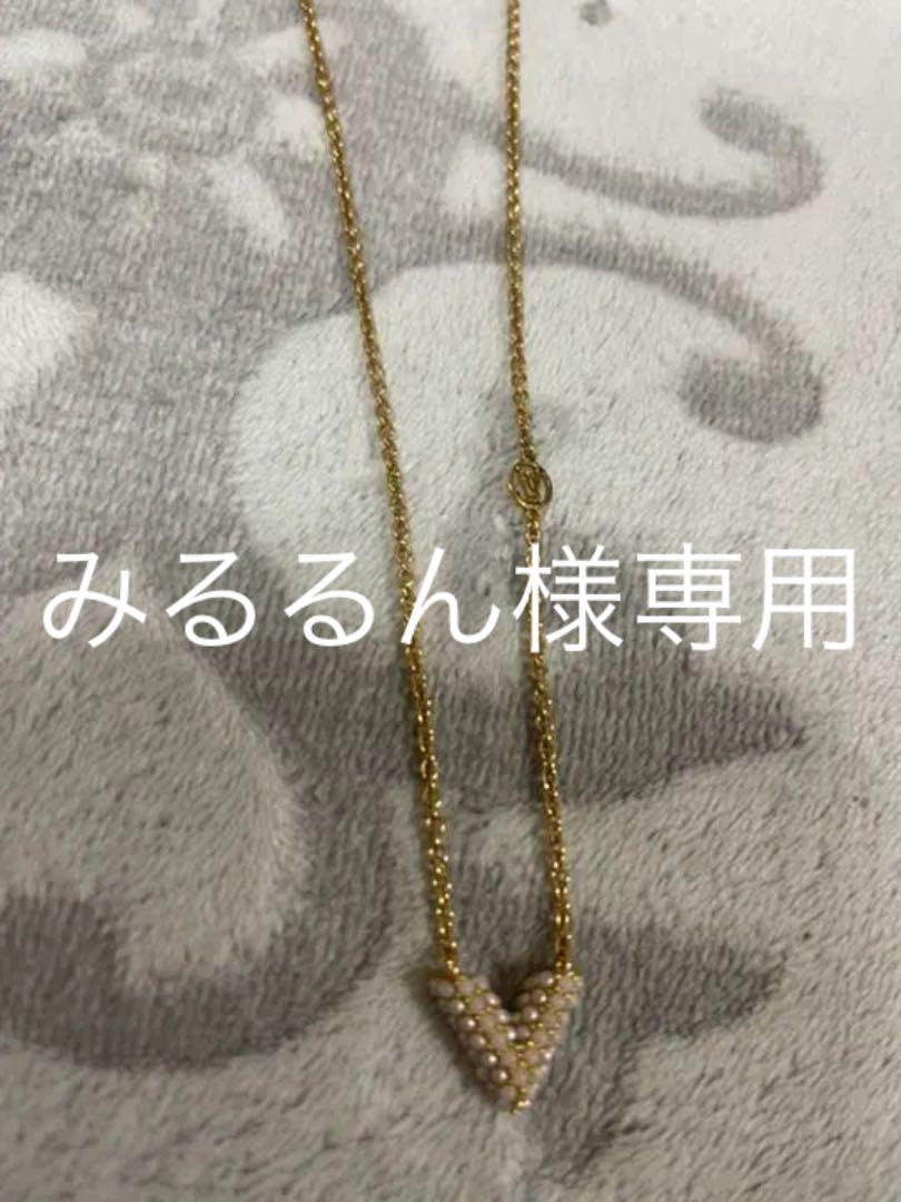 タイムセール●値下げ●ルイヴィトンゴールドパールVネックレス