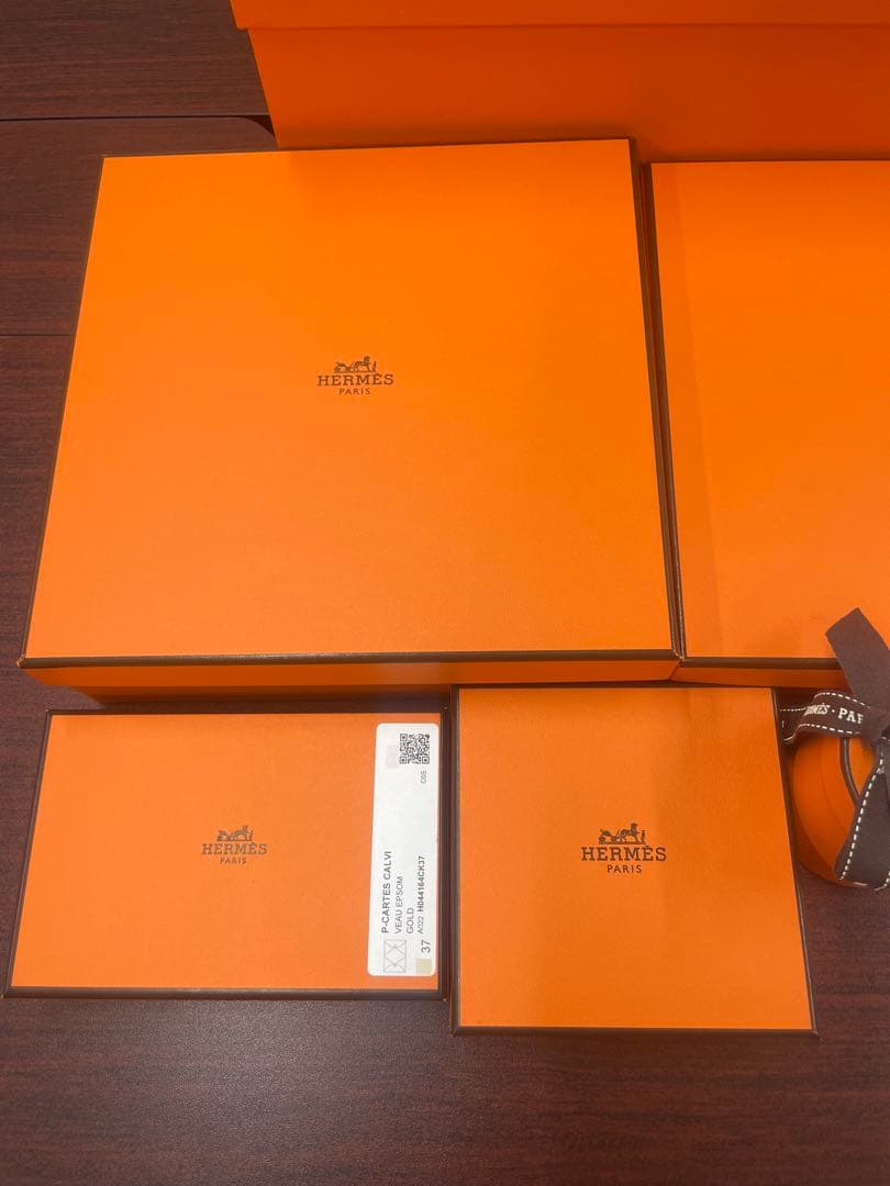 HERMES エルメス 空箱 ケリー25 他空箱四つ アクセサリー入り二つ ギフト