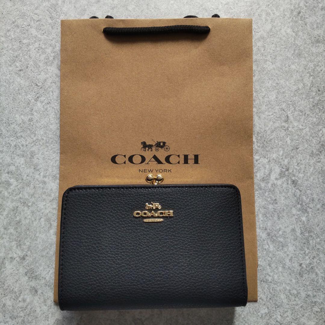 COACH コーチ 財布 がま口 未使用品