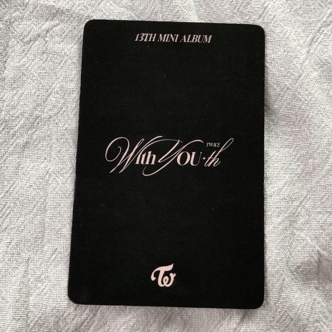 TWICE サナ 事前収録 サノク With YOU-th トレカ TWICE トゥワイス THIS IS FOR 事前収録 サノク トレカ サナ
