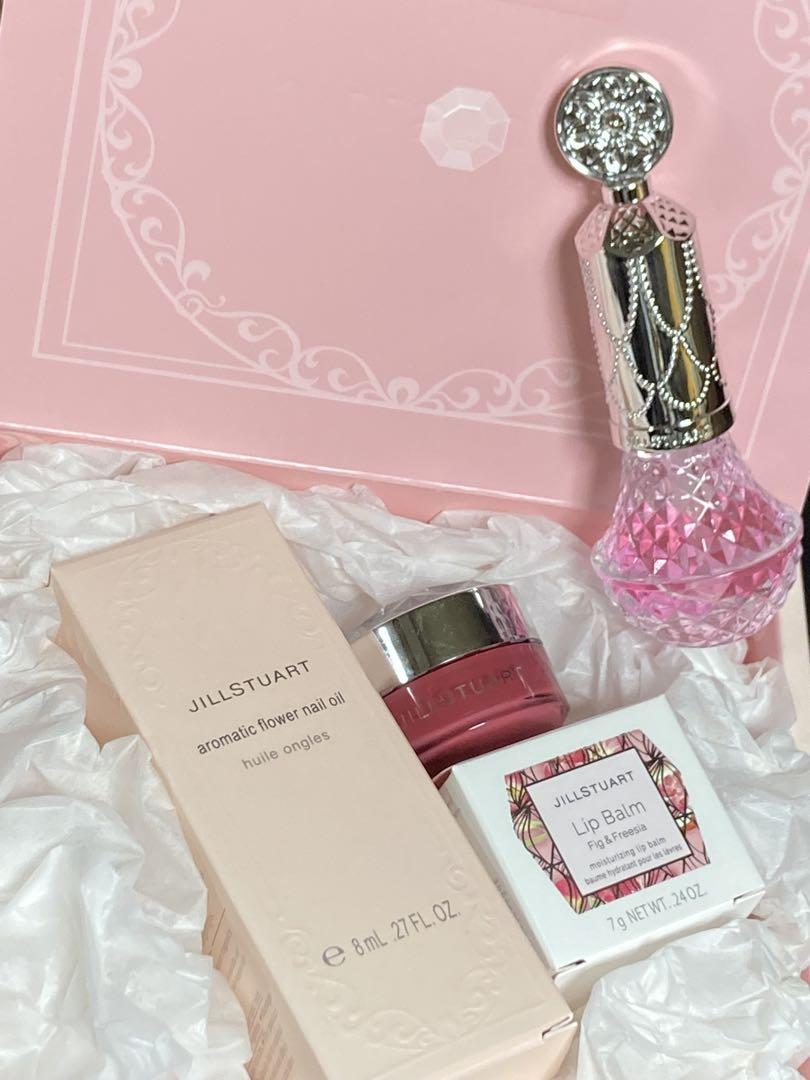 JILL STUART アロマティックフラワーネイルオイル&リップバーム セット