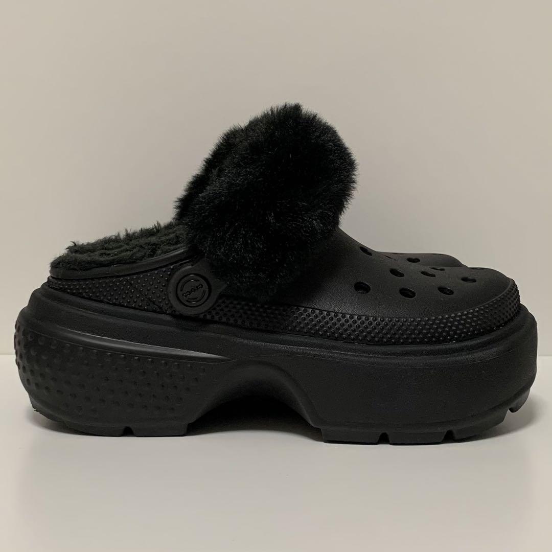 クロックス crocs ストンプ ラインド クロッグ