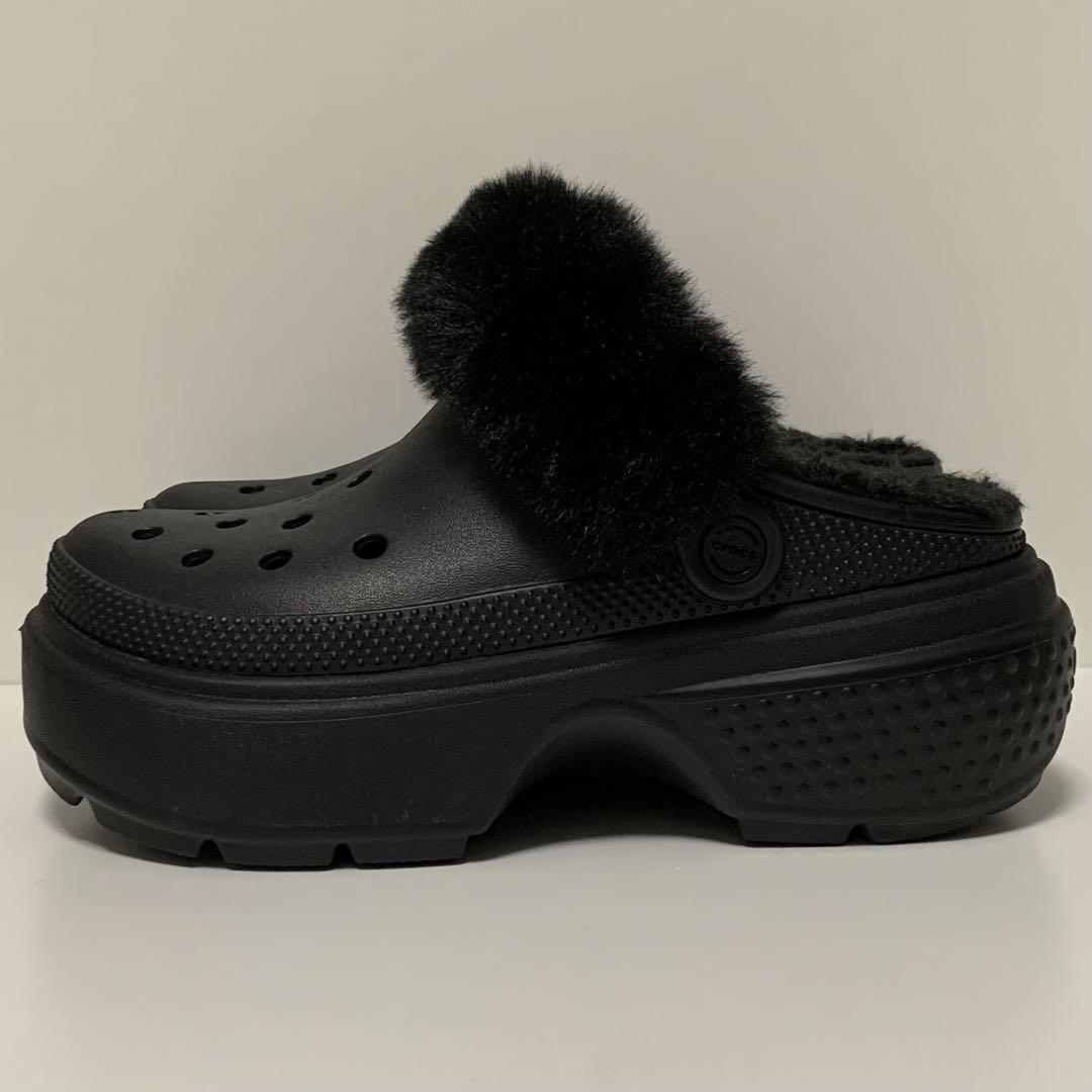 クロックス crocs ストンプ ラインド クロッグ