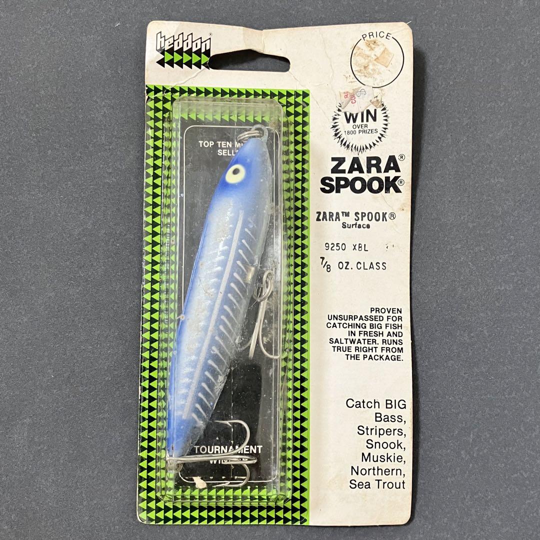 激レア　ヘドン 2ndザラ グリーンチェックパッケージ　HEDDON ZARAルアー用品