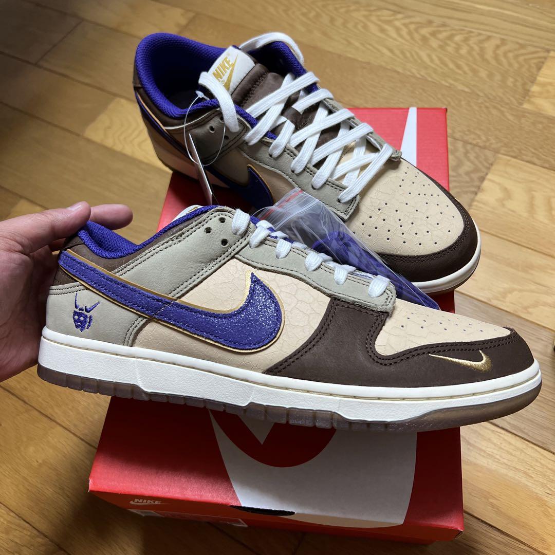 新品 NIKE ダンク low PRM セツブン 節分 ベージュ 28.5センチ 新品 NIKE ダンク low PRM セツブン 節分 ベージュ 28.5センチ