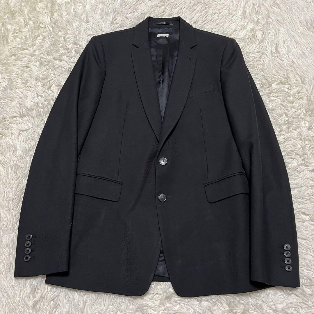 美品 48 ドリスヴァンノッテン LOVAT セットアップ スーツ ブラック