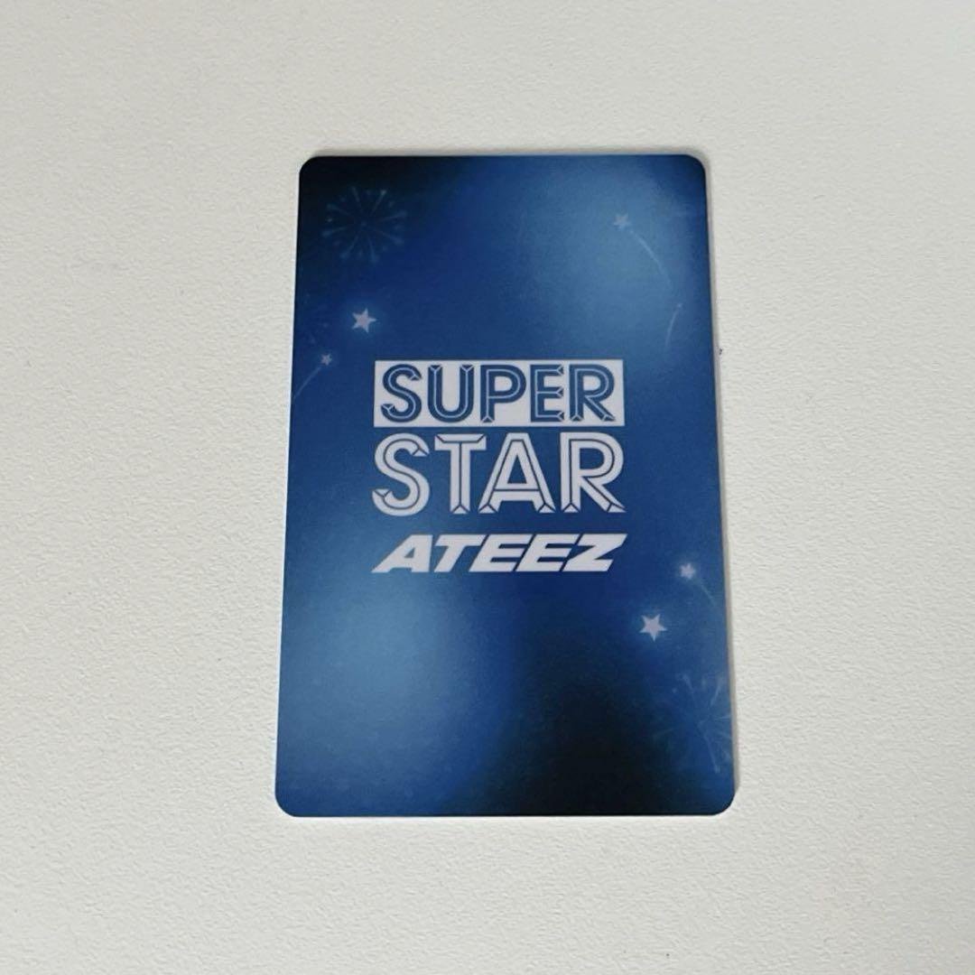 ヨサン　トレカ　superstar ATEEZ ATEEZ ヨサン superstar 韓国 オフラインイベント限定トレカ