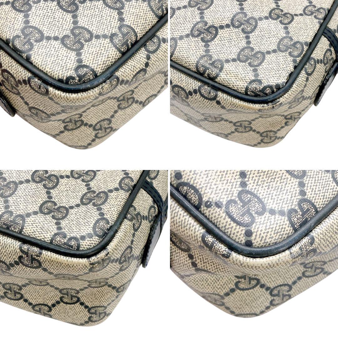 美品✨GUCCI グッチ クラッチバッグ GGスプリーム 総柄 PVC