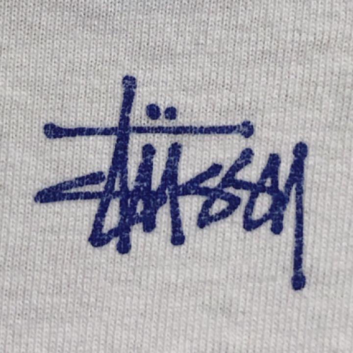 正規品HOT ステューシー ビッグロゴ ドクロ ワンポイント 両面プリント Tシャツ C2Fe5-m59267168305 限定OFF
