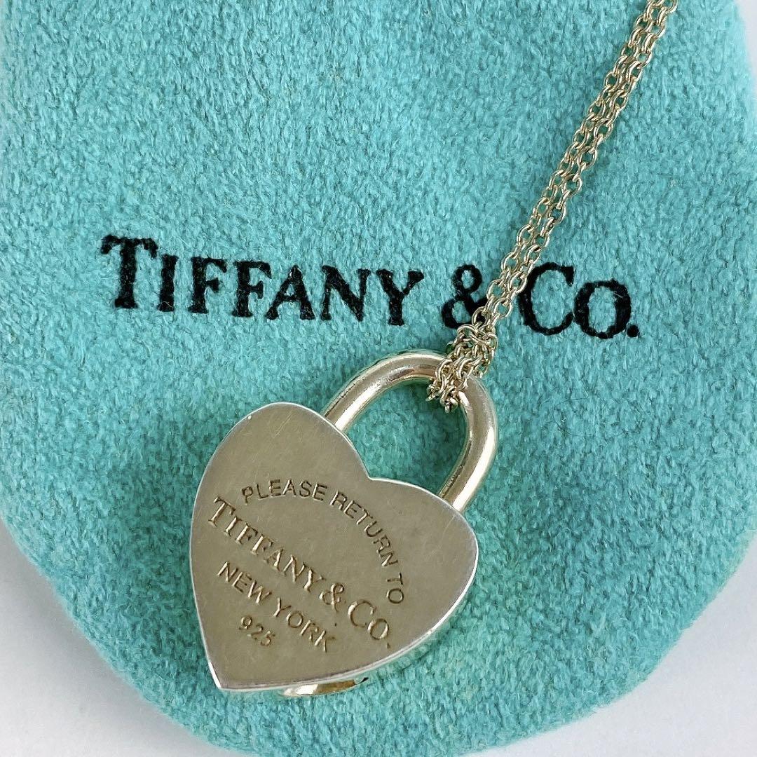 Tiffany ネックレス ハート ロック リターントゥ カデナ 925