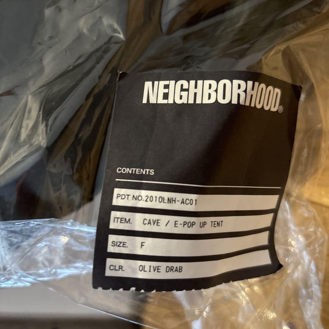 【新品】 NEIGHBORHOOD CAVE E-POP UP TENT テント