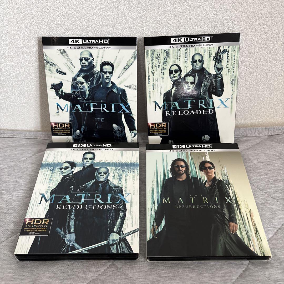 4KUHD ブルーレイ マトリックスシリーズ セット洋画・外国映画