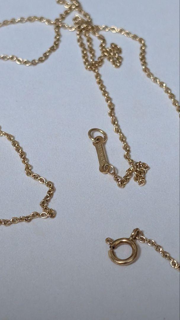 Tiffany & Co. 750ゴールドネックレス、金の価格価格とほぼ同じです