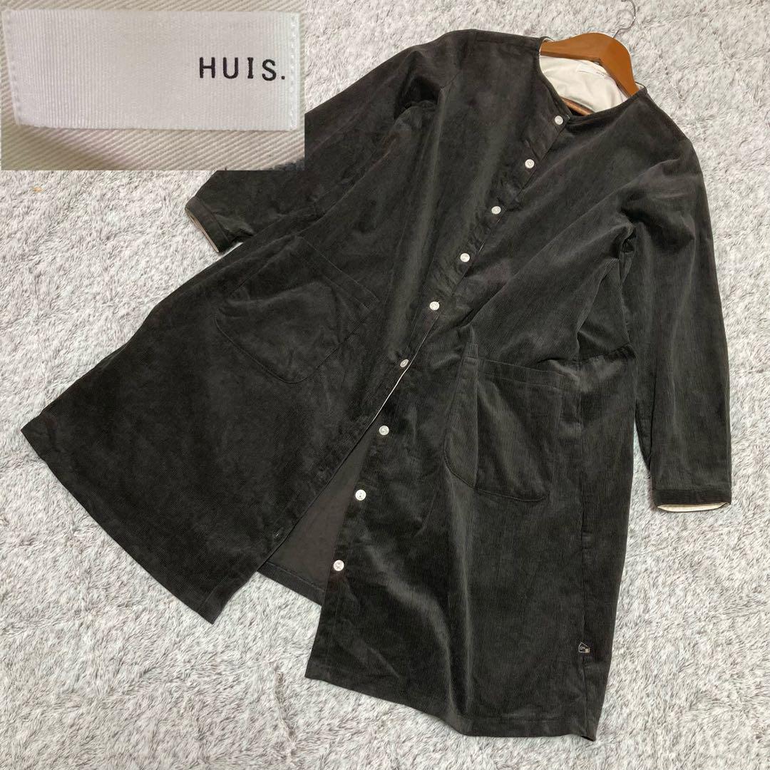 ☆美品☆HUIS. ハウスシャトルコーデュロイワンピース遠州織物