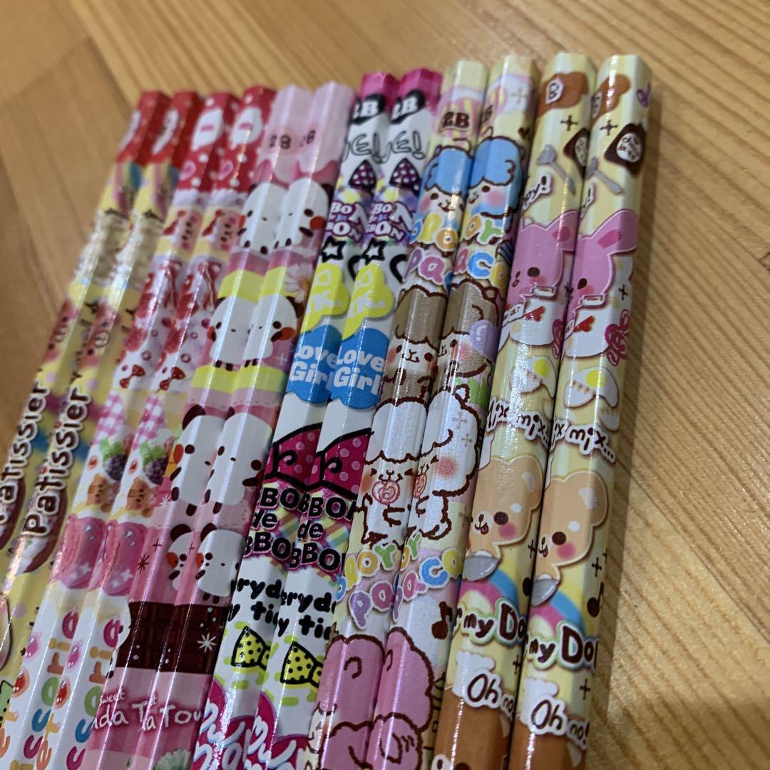 平成レトロ 鉛筆 まとめ売り2B B 可愛い 女の子 - メルカリ