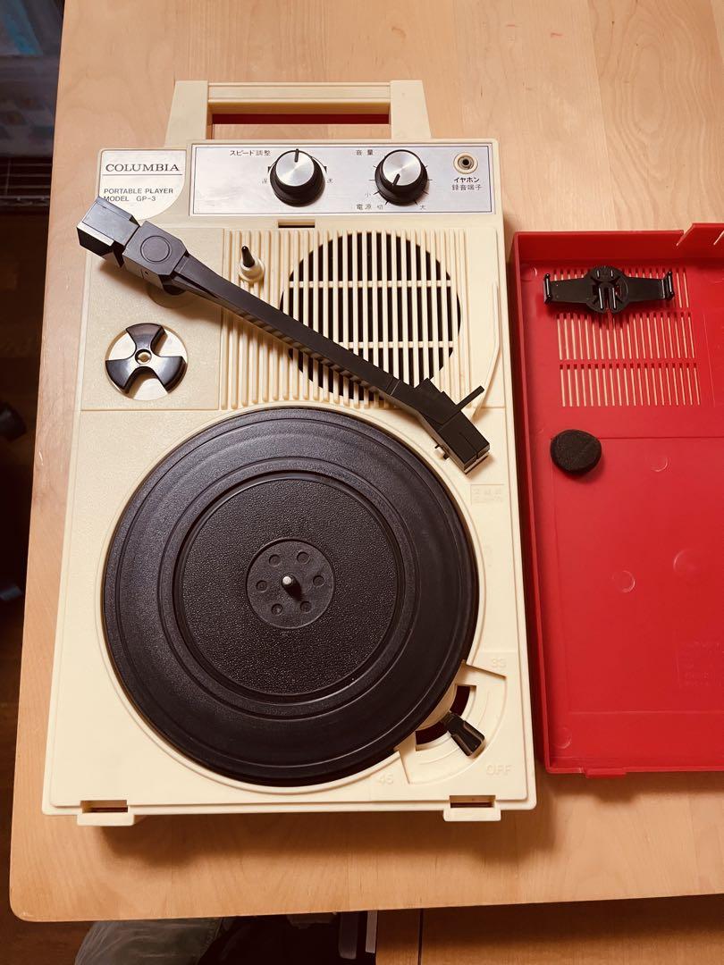 大人気新品 コロンビア レコードプレーヤー レトロ 完動品 - メルカリ その他