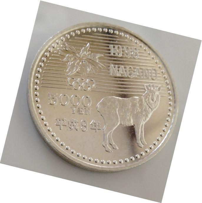 長野オリンピック記念（第1次）5,000円銀貨