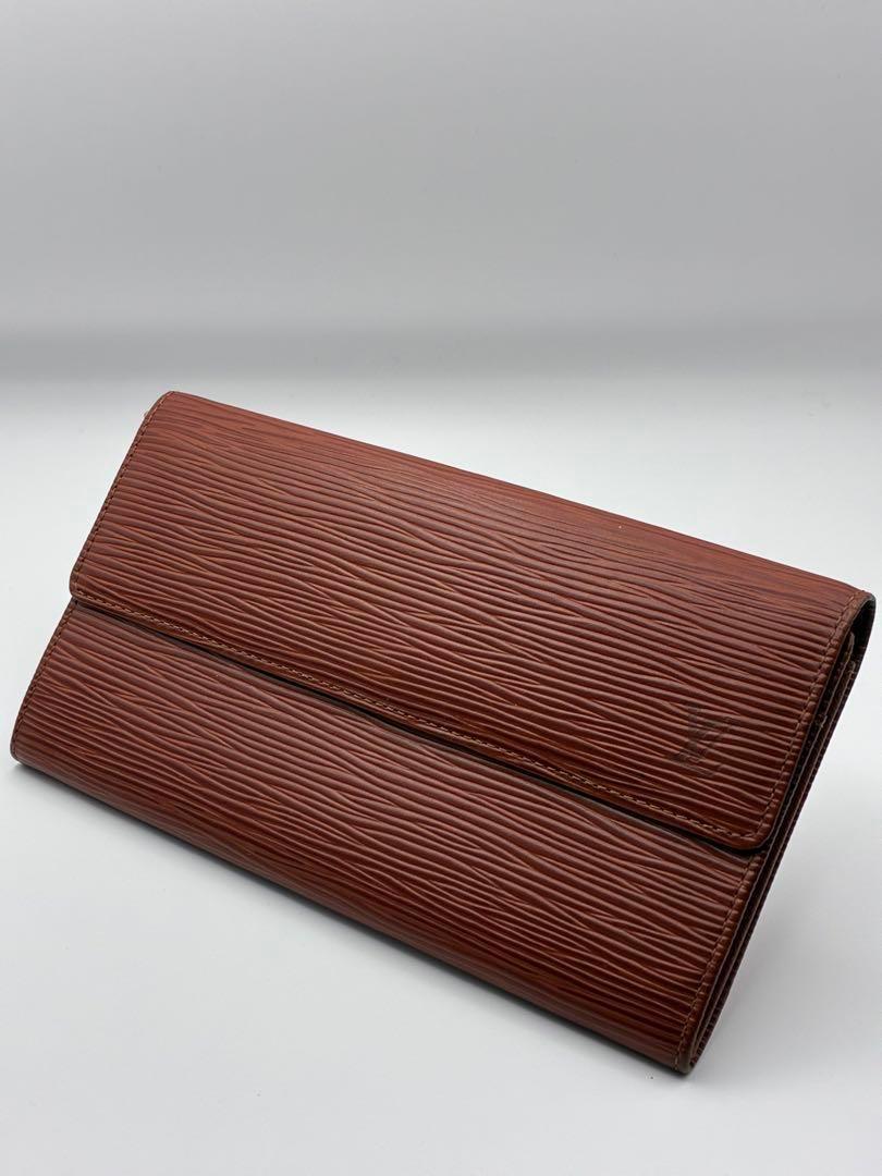 ルイ・ヴィトン Louis Vuitton 長財布 エピ ブラウン - メルカリ