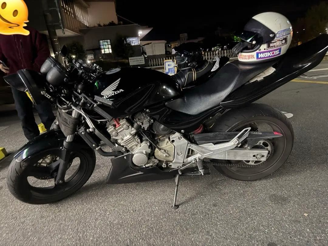 ホーネット cb250f 黒 HONDA ホーネット cb250f 黒 HONDA