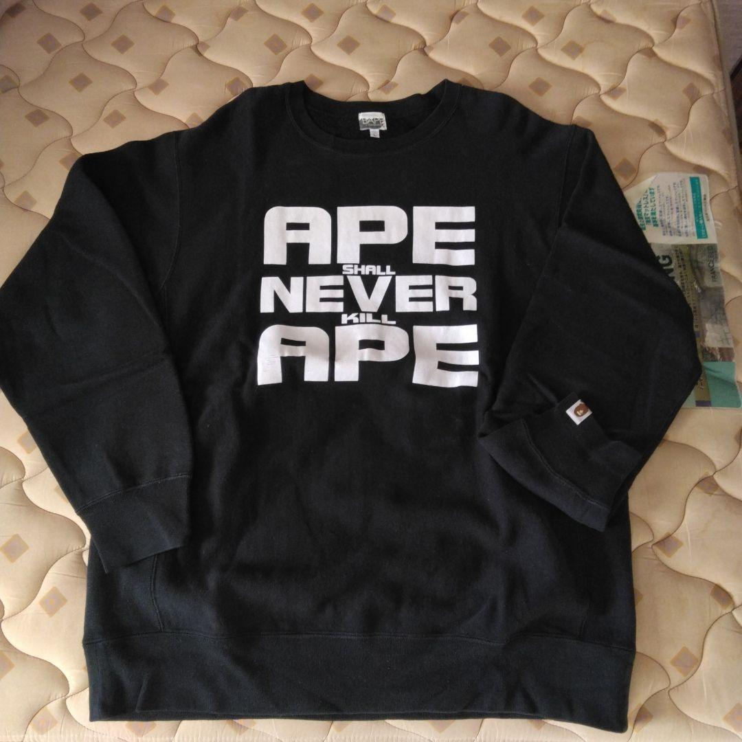 A BATHING APE×Champion 'COLLEGE CREWNECK'スウェット クルー