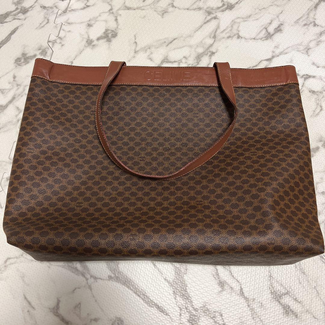 在庫一掃 ◇CELINE セリーヌ トートバッグ マカダム 大容量 - thinkout