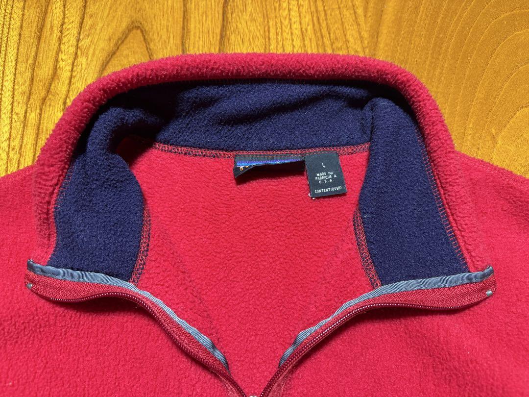 美品 90s patagonia シンチラ ベスト レッド Lサイズ USA製