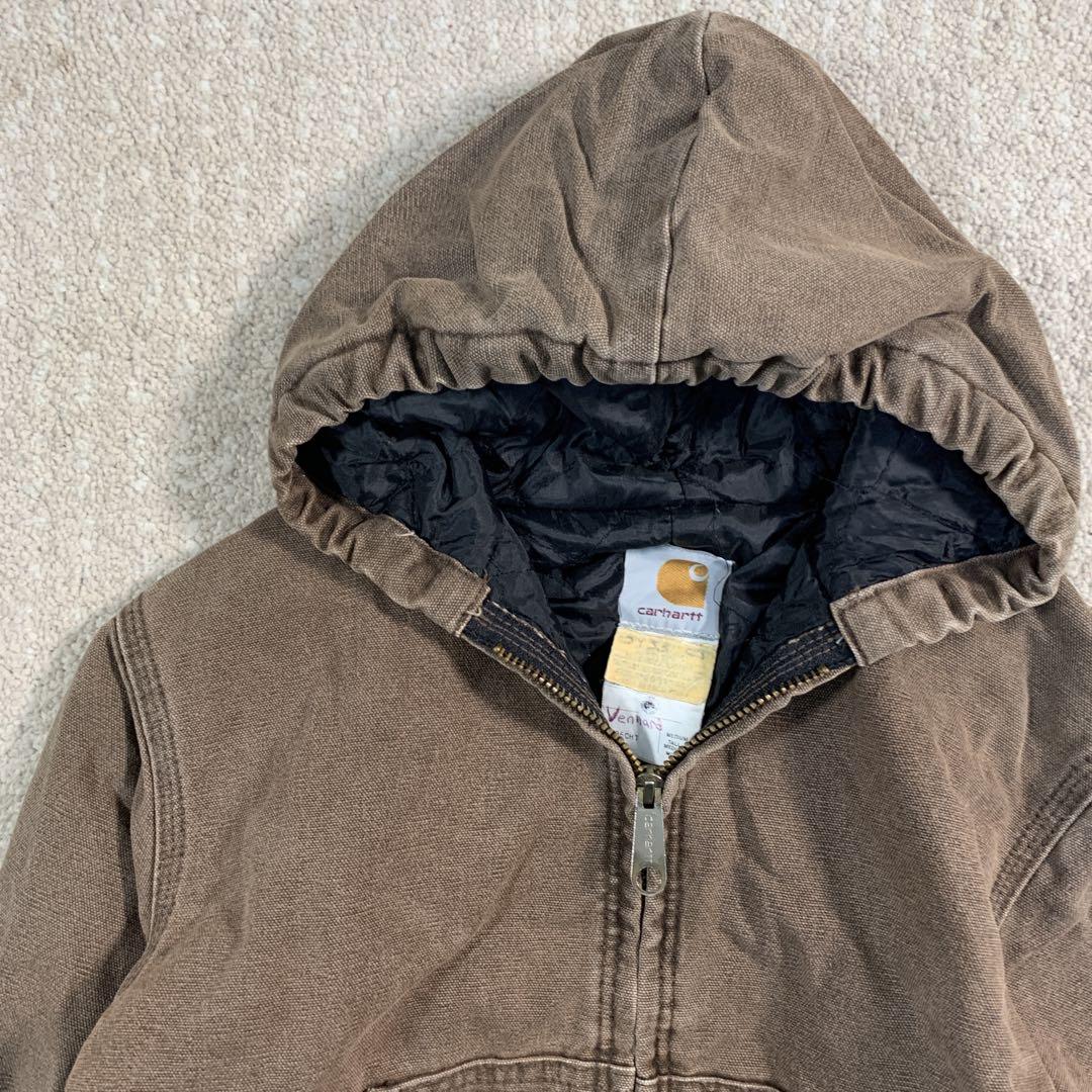 【Kids】Carhartt アクティブパーカー　ブラウン