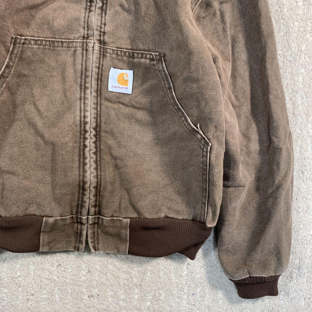 【Kids】Carhartt アクティブパーカー　ブラウン