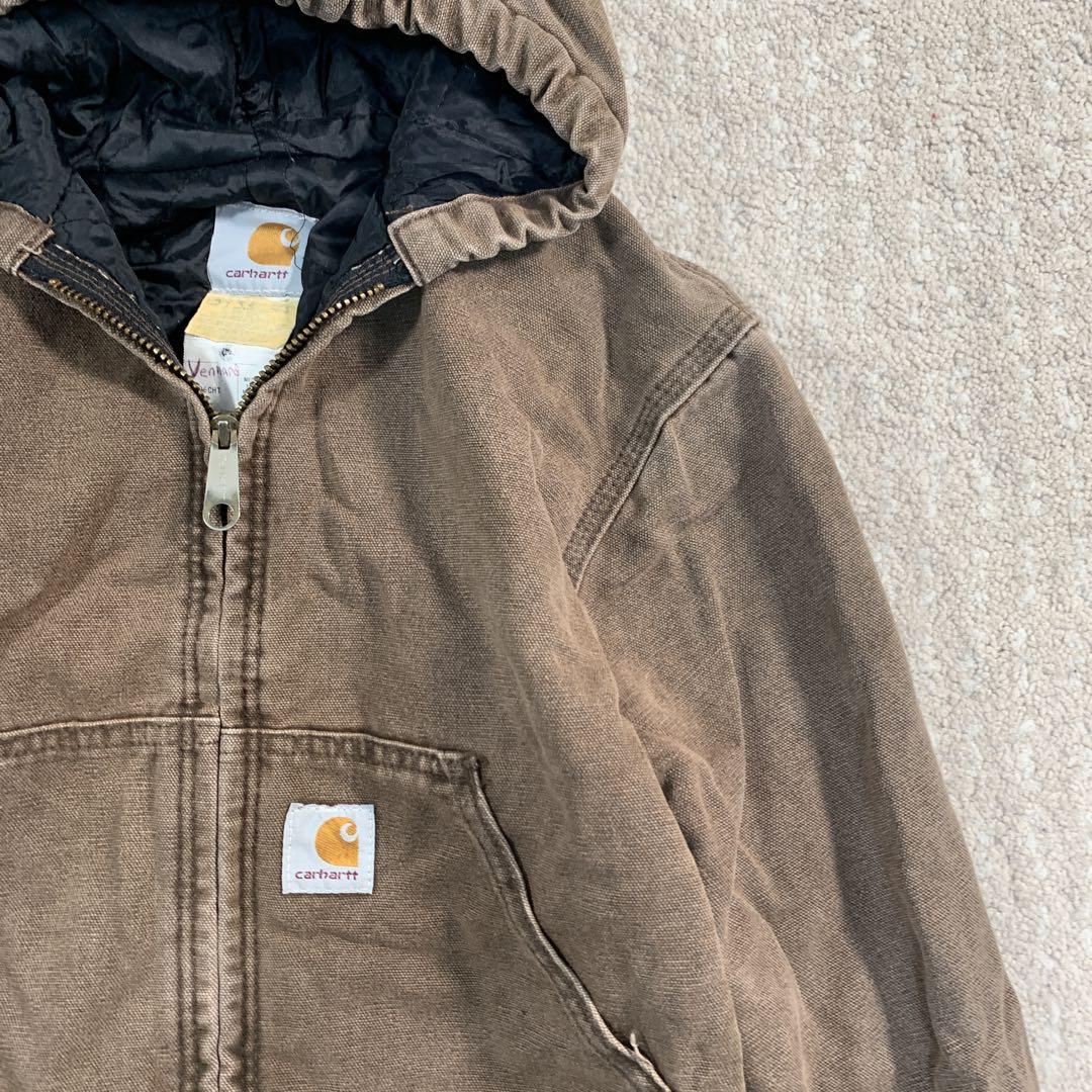 【Kids】Carhartt アクティブパーカー　ブラウン