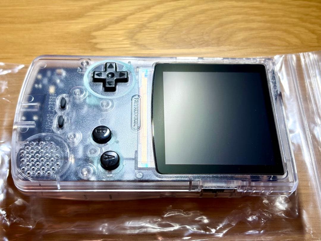 FPGBC スケルトン クリアホワイト ゲームボーイ 互換機GAMEBOY UP786_INFO