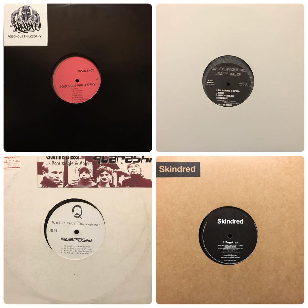 ミクスチャー レコード4枚セット　quarashi Insolence レイジ