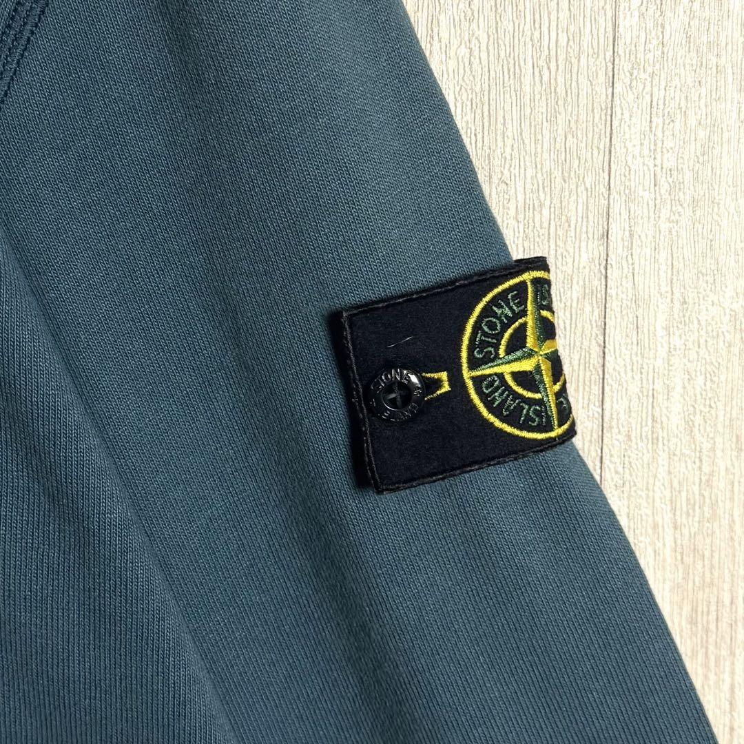 3135【QR確認済】ストーンアイランド アーム刺繍ロゴワッペン 長袖 Tシャツ