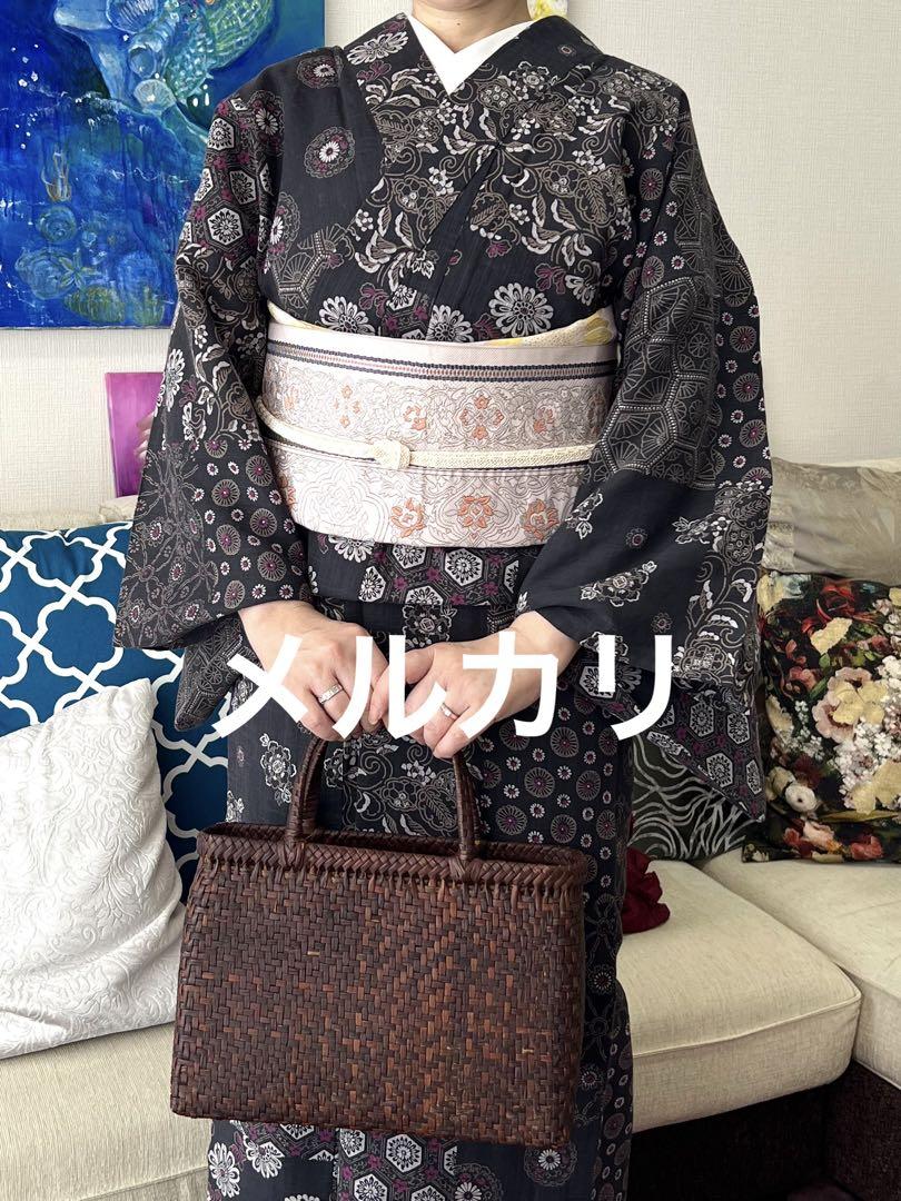 綿麻着物（浴衣としてもOK）