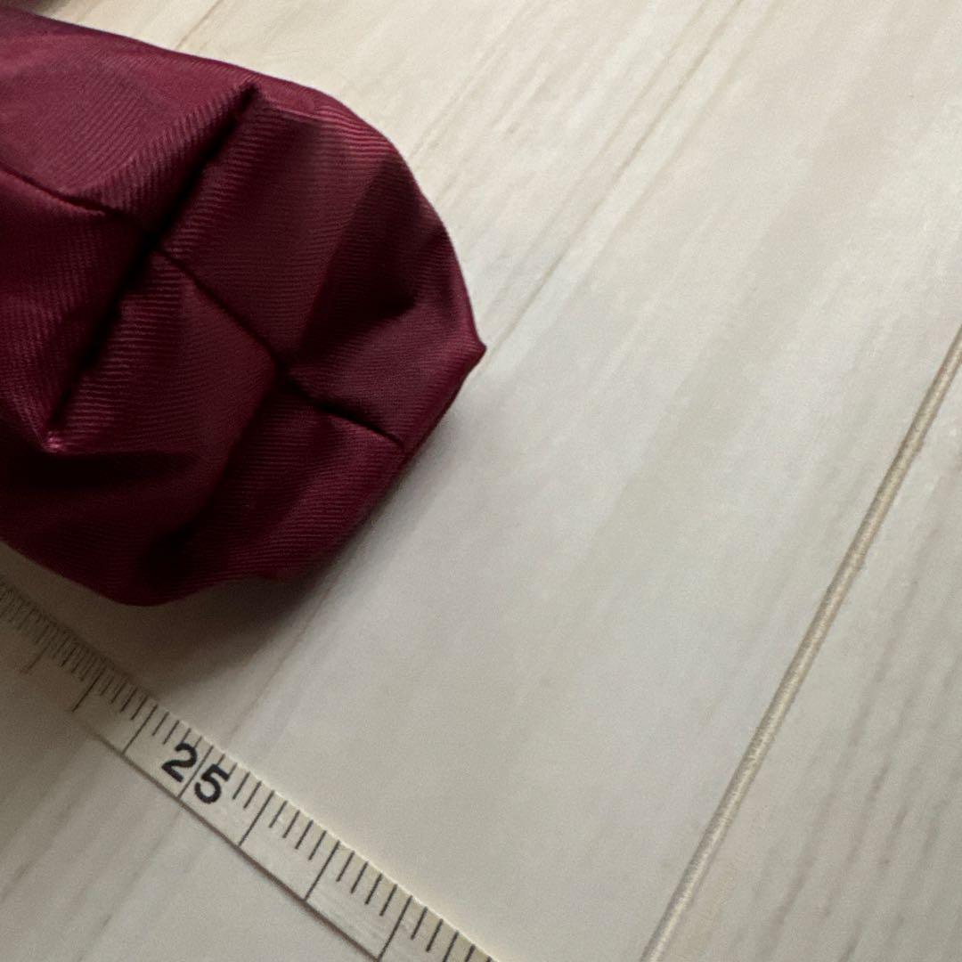 新品未使用　Burberry バーバリー 折りたたみ傘 えんじ色 チェック　雨傘