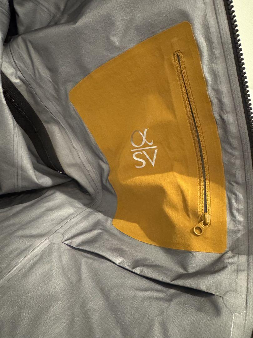 ジャケット・アウター arc'teryx alpha sv 24k black XS