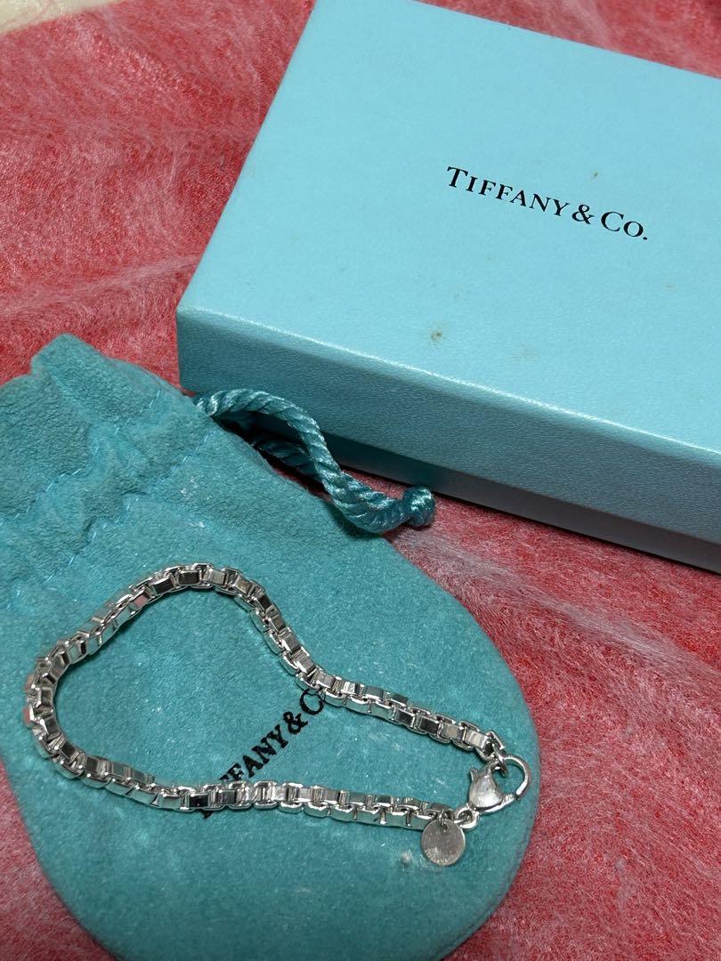 Tiffany & Co. シルバーベネチアンリンクブレスレット