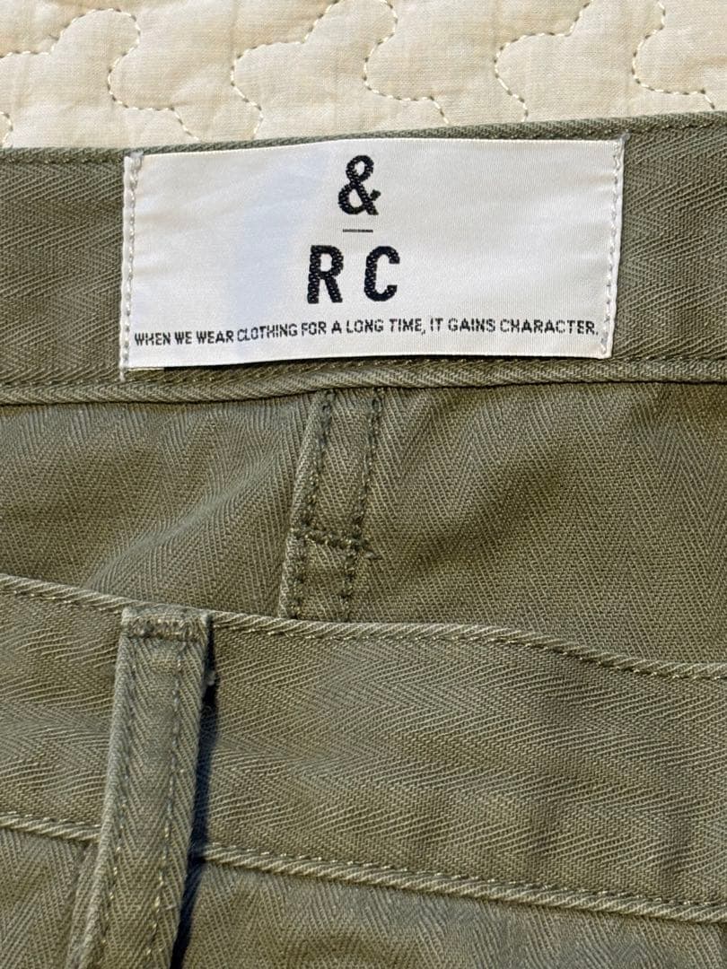 カレンソロジー&RC ミリタリーユーティリティカーゴパンツ 38 カレンソロジー&RC ミリタリーユーティリティカーゴパンツ 38