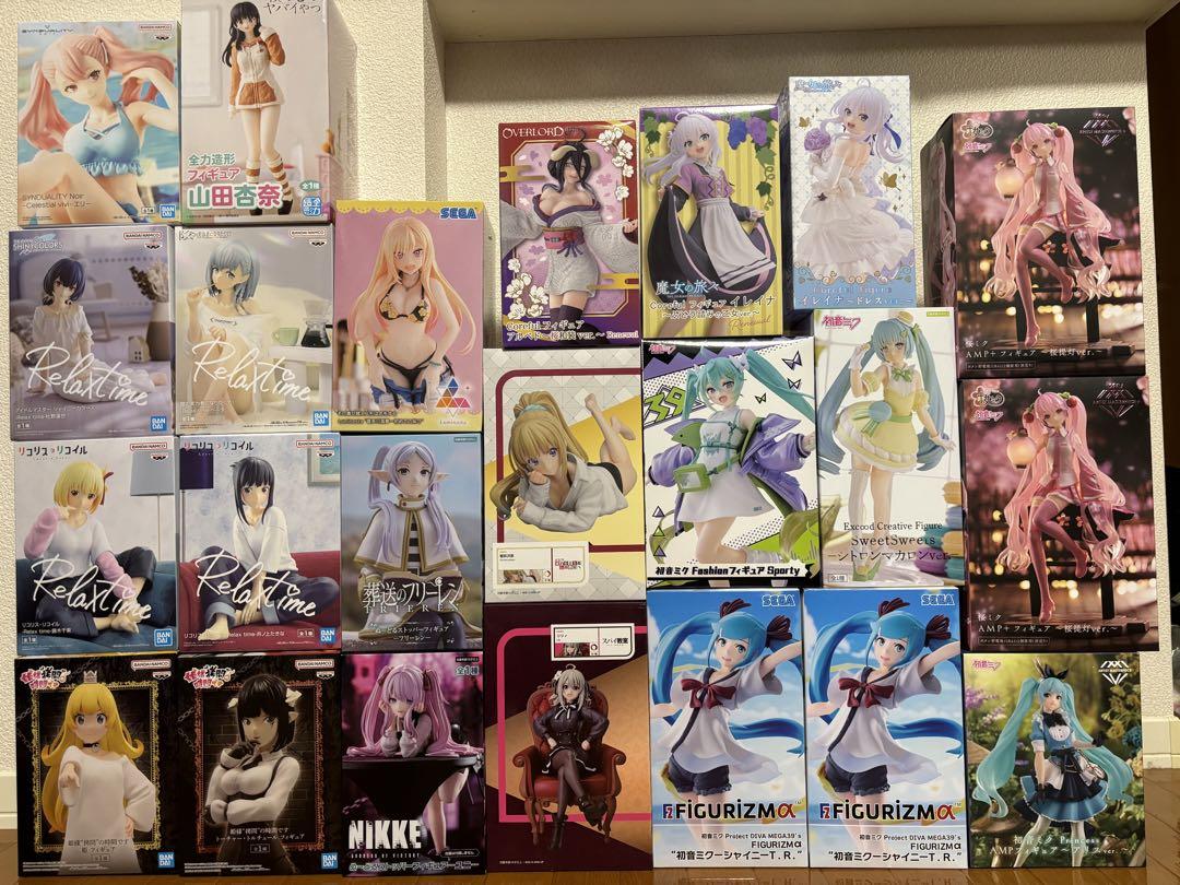 有名なブランド 美少女フィギュアまとめ売り プライズフィギュア コミック・アニメ