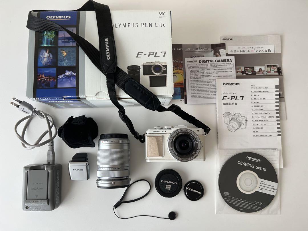 【付属品完備】OLYMPUS E−PL7 ダブルズームキット