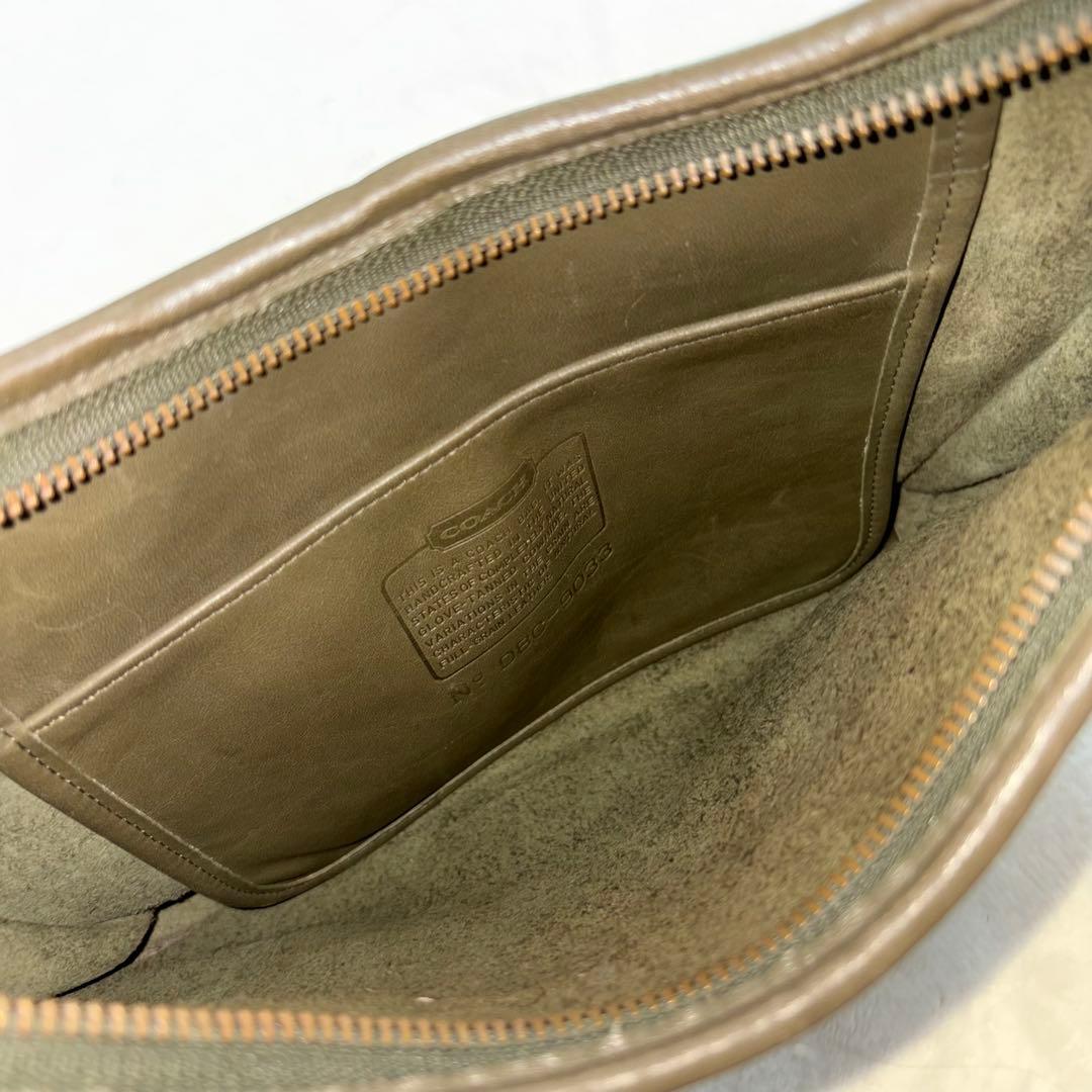 美品　Vintage Coach Ergo Shoulder Bag Olive