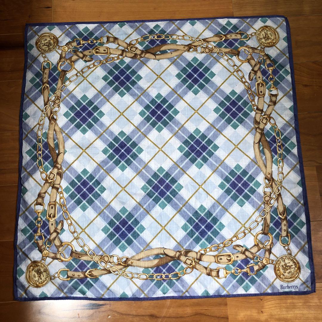Burberry チェック柄 ハンカチ