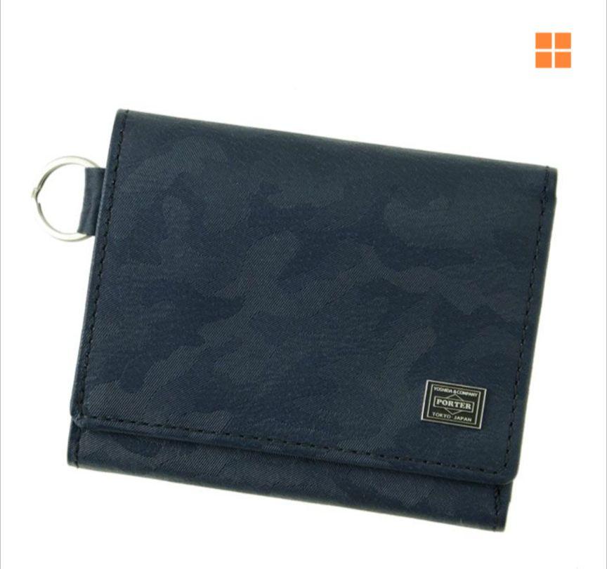 新品♥【PORTER】WONDER 三つ折り財布　迷彩柄　カモフラ