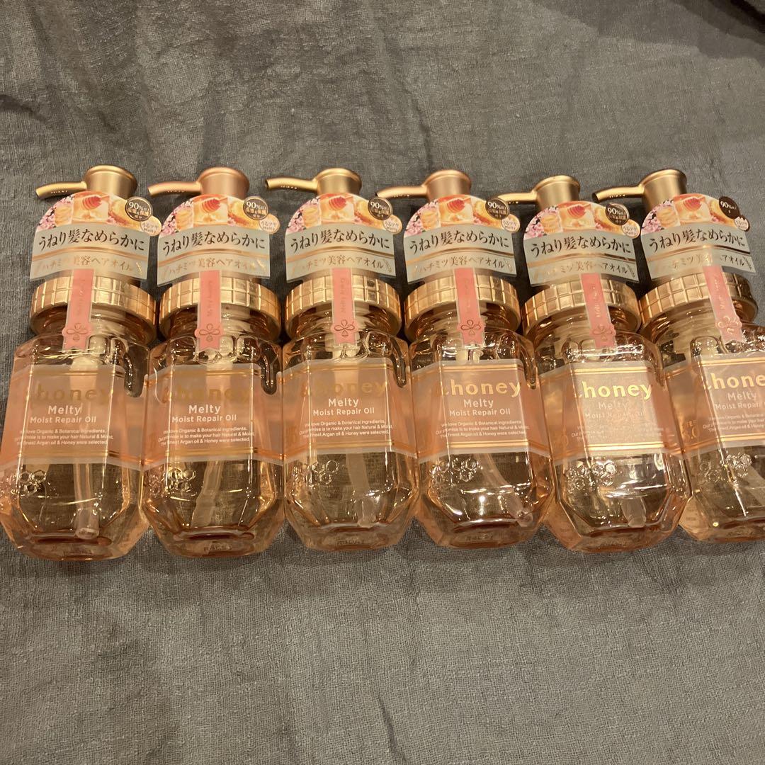 アンドハニーメルティモイストリペアヘアオイル100ml×6個セット