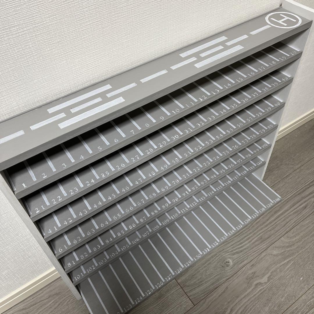 専用トミカ棚 8段