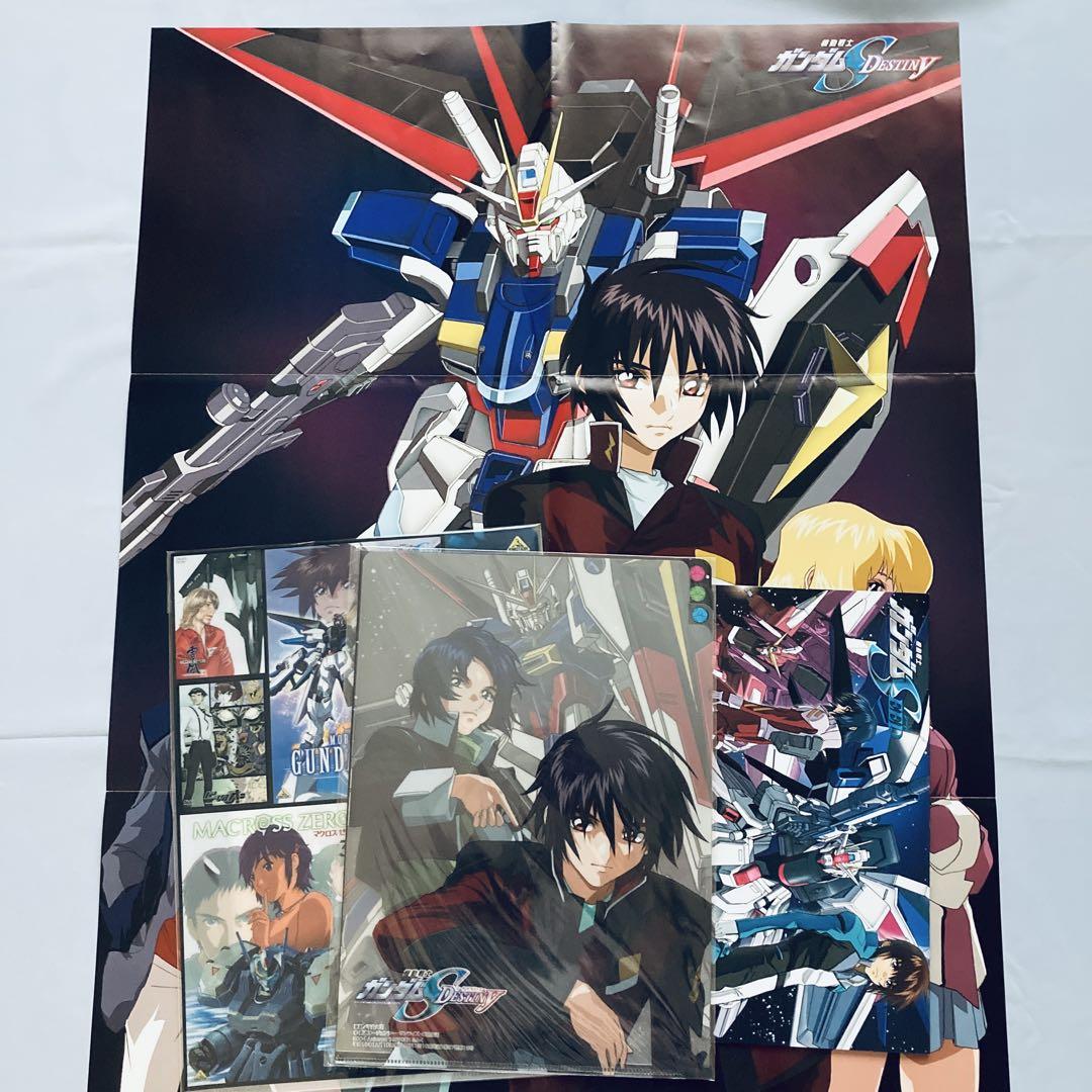 ★　機動戦士ガンダムSEED　DESTINY ポスター　カレンダーセット ガンダムSEEDDestinyカレンダー2007.8.9ポスターイザーク白服