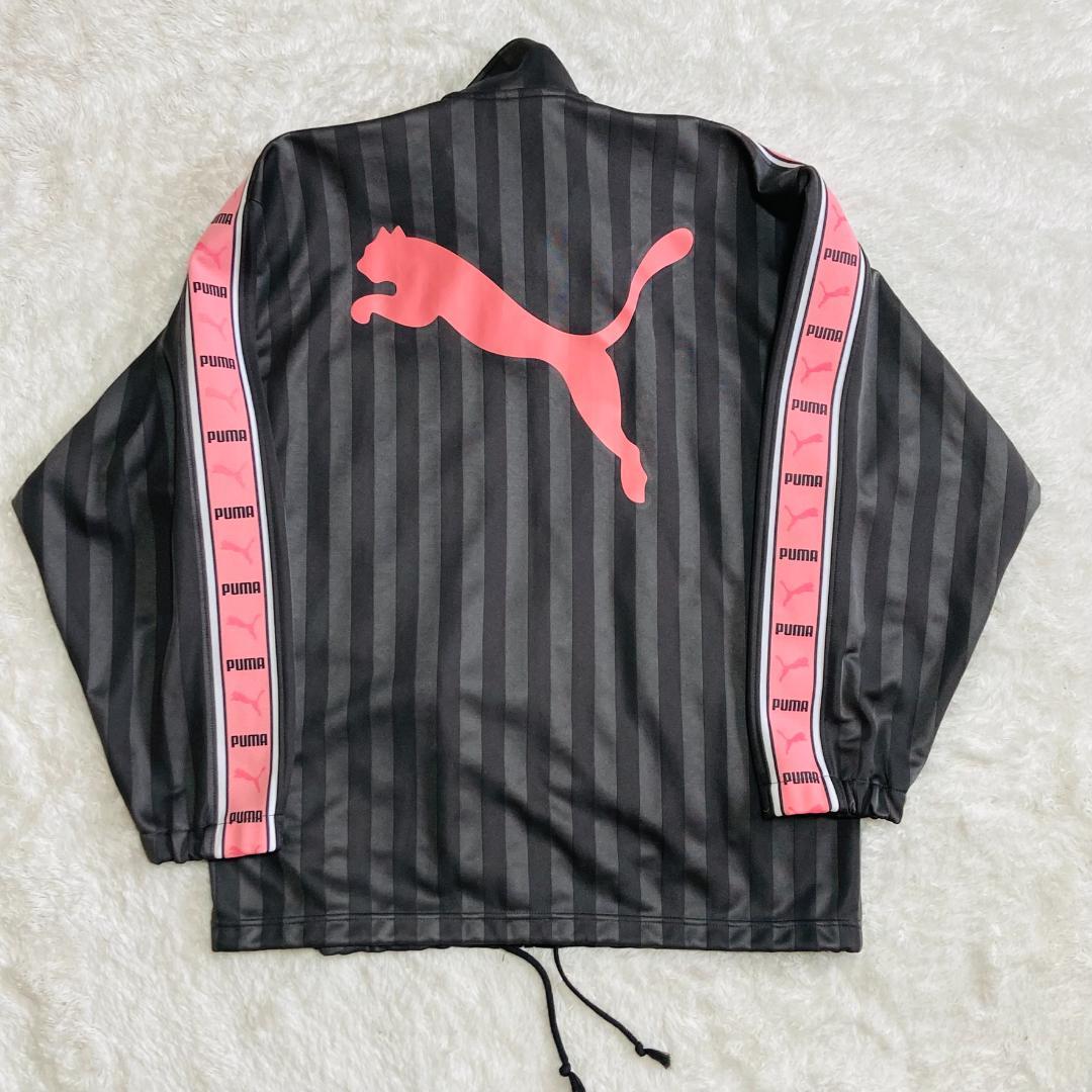 美品✨希少 PUMA ジャージ 上下 セットアップ グレー×ピンク サイズSS