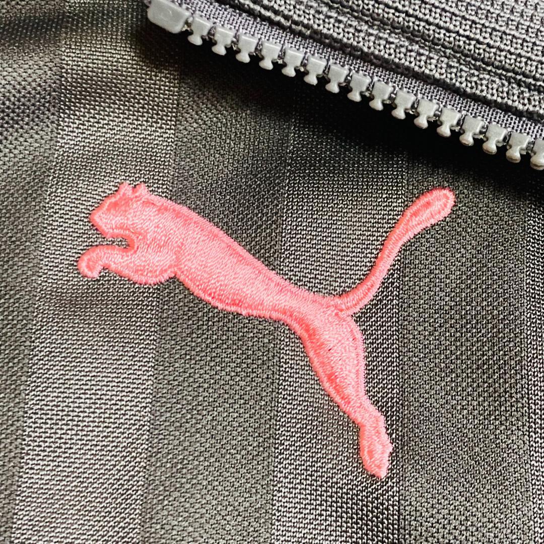 美品✨希少 PUMA ジャージ 上下 セットアップ グレー×ピンク サイズSS