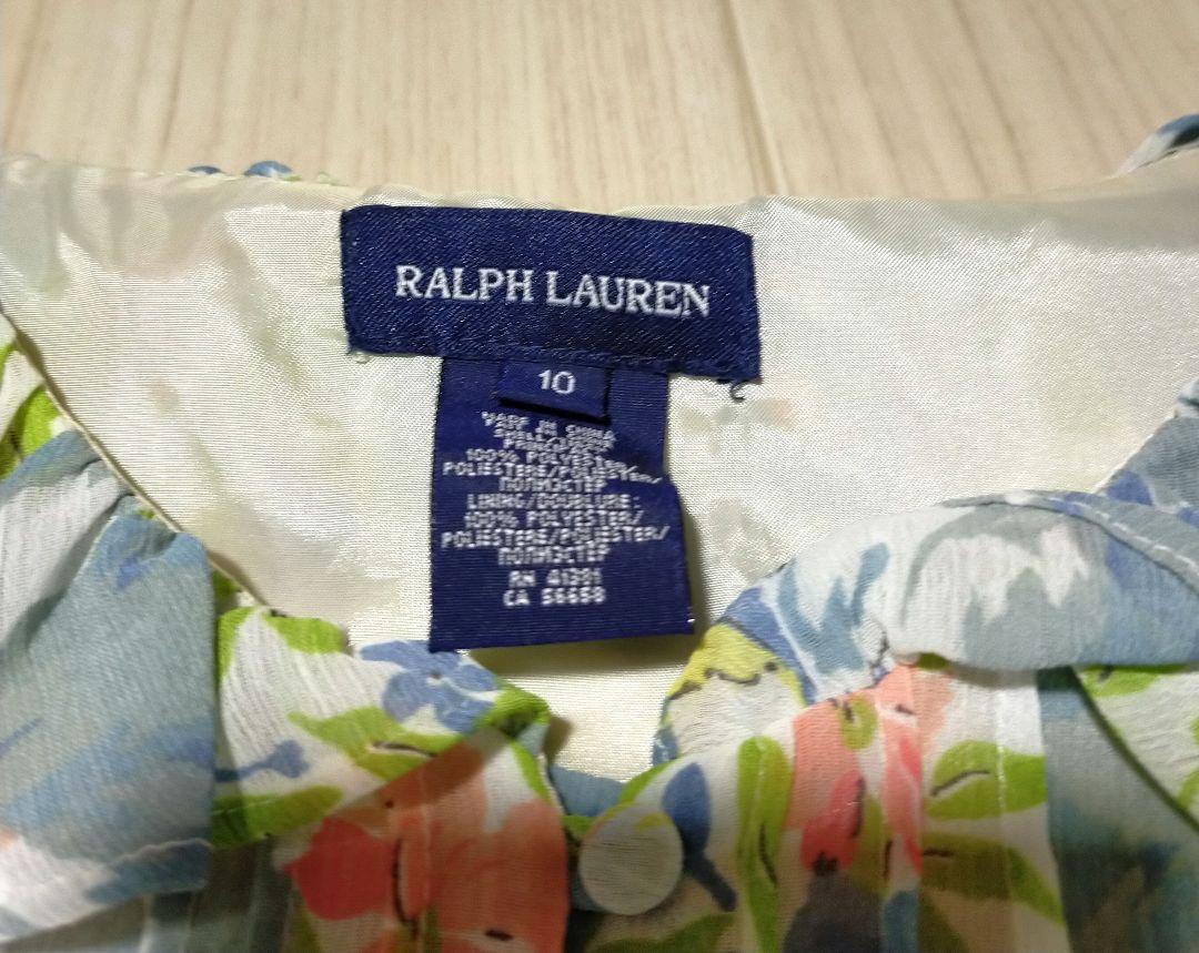 RALPH LAUREN ラルフローレン ワンピース サイズ10 花柄 - メルカリ