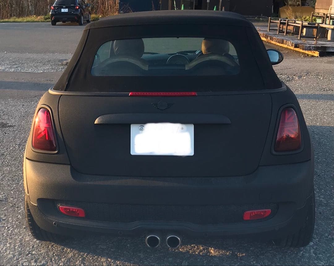 MINI コンバーチブル　R57 クーパーS 6速MT ラプター塗装