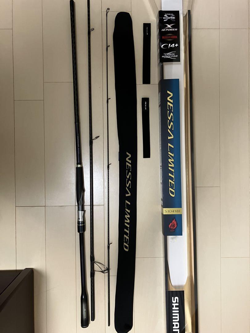 シマノ 18ネッサリミテッド S104MH